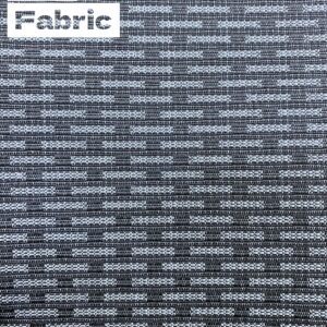 Black and grey patterned car fabric. CF6E
