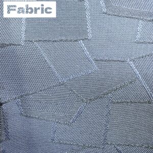 Gray fabric with geometric pattern. Suitable for automotive upholstery. CF6H