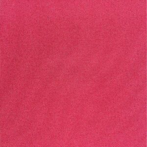 Red canvas fabric sample with Bahamas Canvas label and 01-105 code.