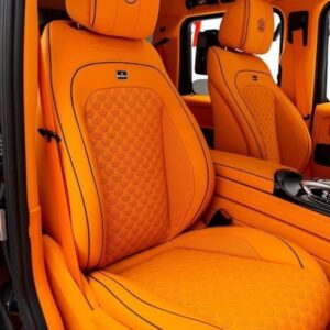 Bentayga Orange Embossed Vinyl