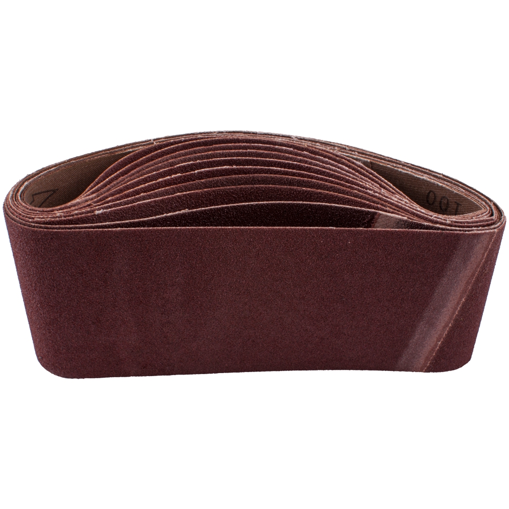 Sanding Belt 75 X 533Mm 60 Grit 10/Pack