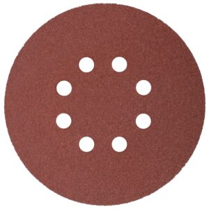 Sanding Disc 150Mm 60 Grit With Holes 10/Pk Hook And Loop