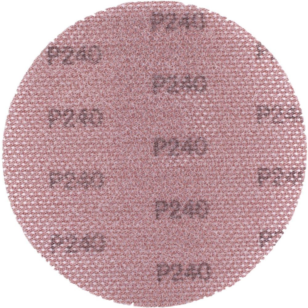 Dura Mesh Abr. Disc 150Mm Hook & Loop 240Grit Bulk For Sander Polisher