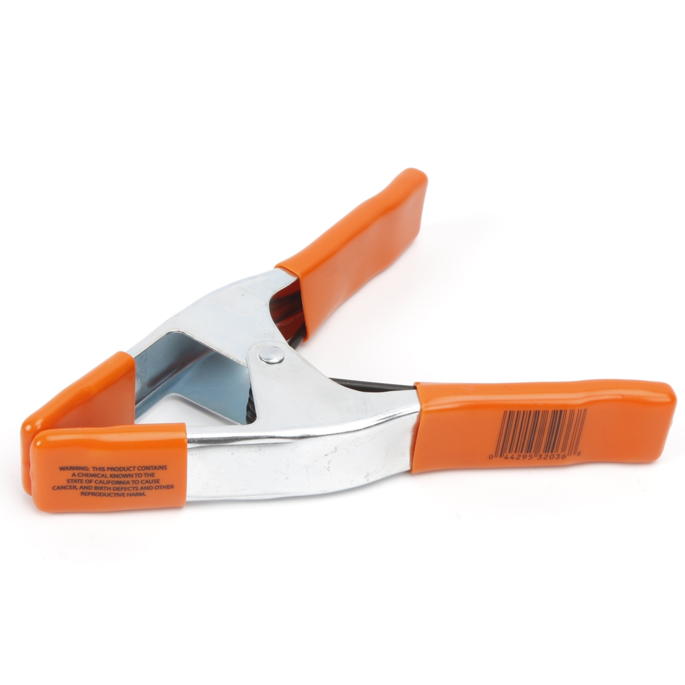 Pony 3' 75Mm Spring Clamp With Protective Handles & Tips