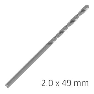 Alpen Pro Hss 2Mm Drill Din 338 Rn 135 Split Point Plastic Wallet  (1