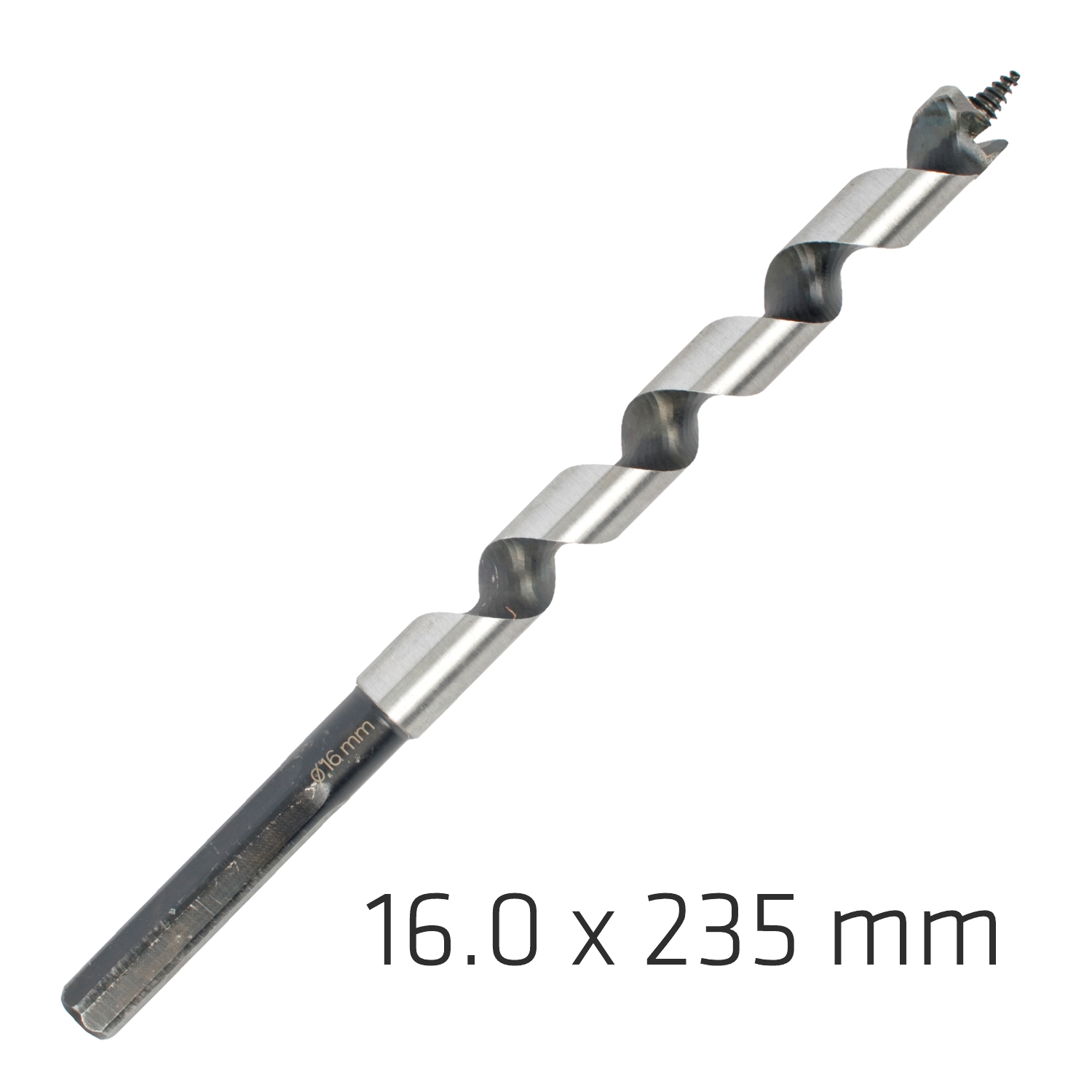 Wood Auger Drill Bit 16 X 235Mm