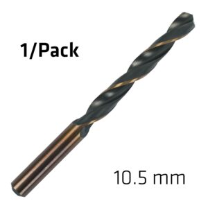 Hss Sprint Master  10.5Mm X1 Sleeved Din338 Alpen Drill Bit