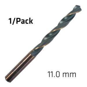 Hss Sprint Master  11.0Mm X1 Sleeved Din338 Alpen Drill Bit