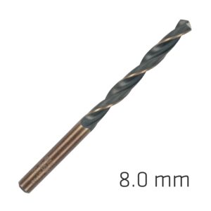 Hss Sprint Master 8.0Mm Bulk Din 338 Alpen Drill Bit