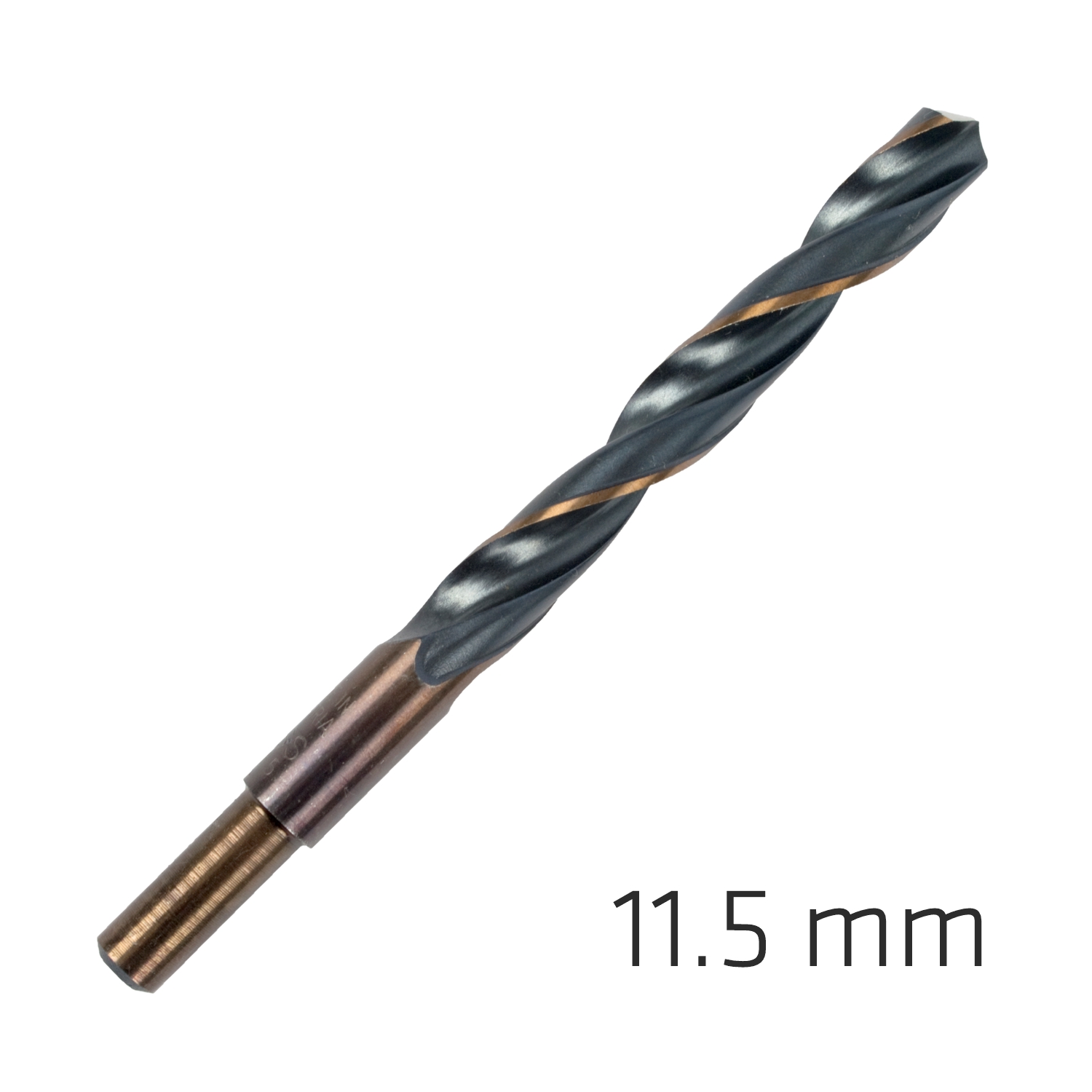 Hss Sprint Master 11.5Mm Red Shank 9.5Mm X1 Sleeved Din338 Alpen Drill