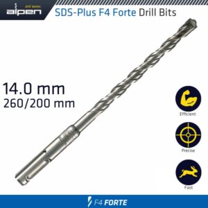Sds Plus Bit 260 X 200Mm 14Mm Bulk