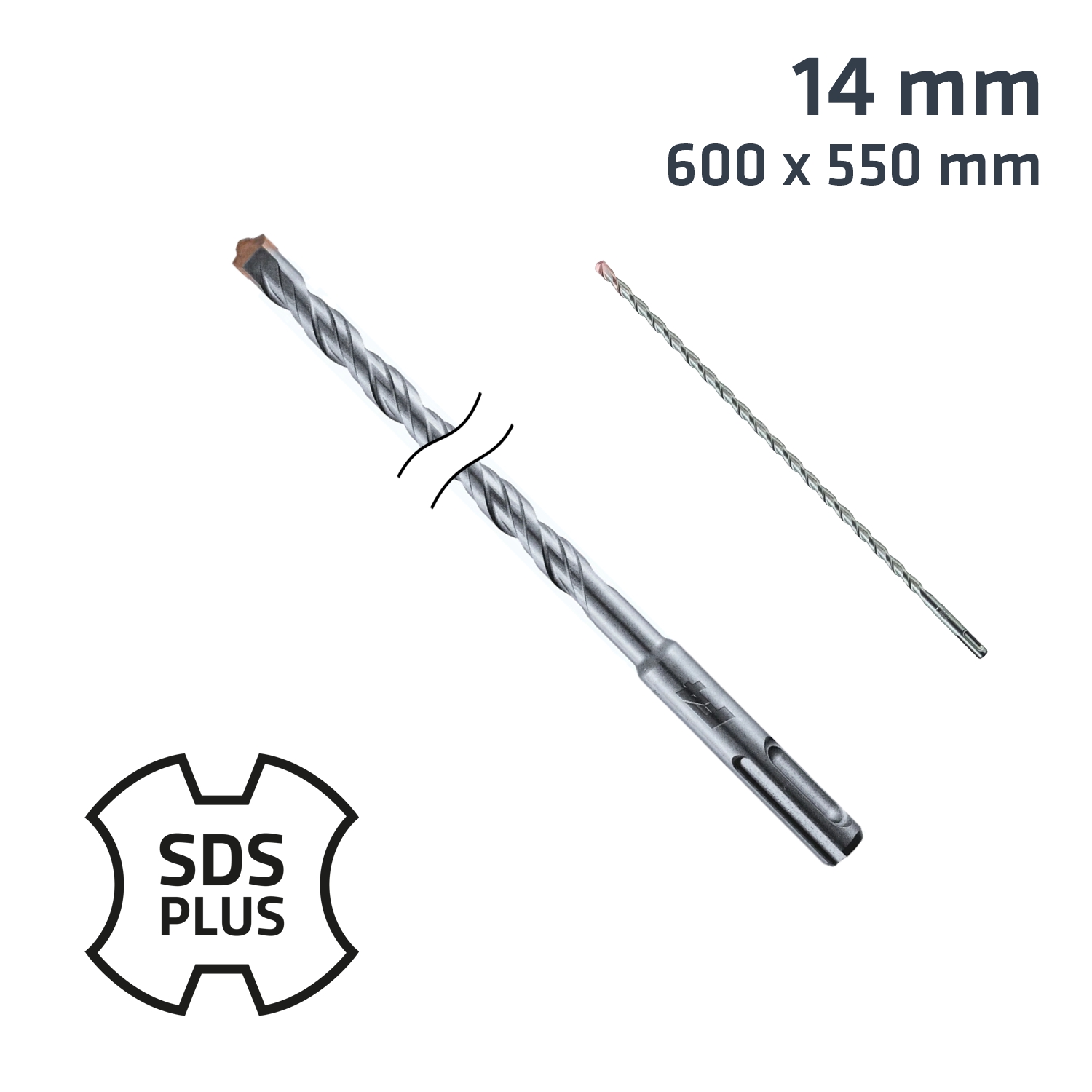 Sds Plus Drill Bit 600X550 14Mm