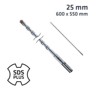 Sds Plus Drill Bit 600X550 25Mm