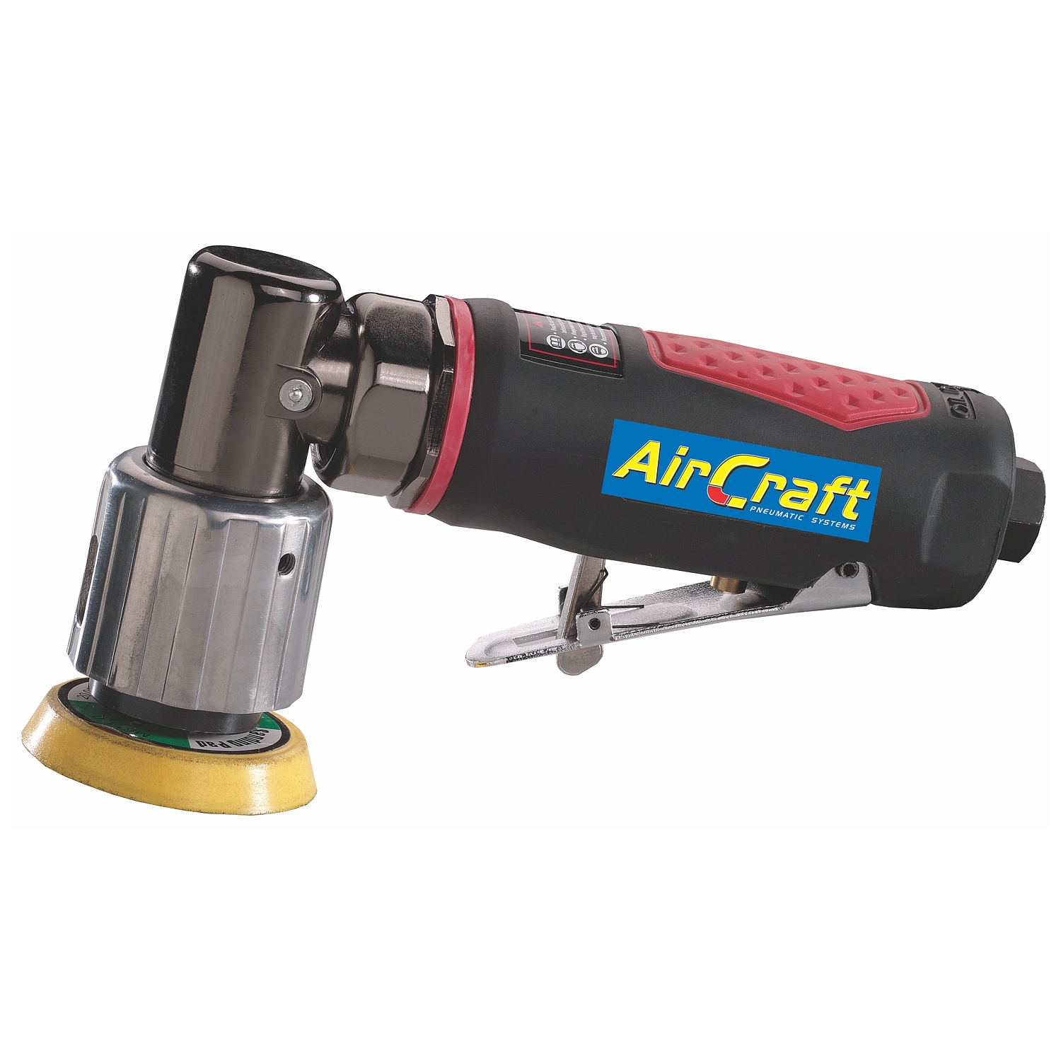 Air Angle Sander 2' 50Mm (With Hook And Loop Backing Pad)