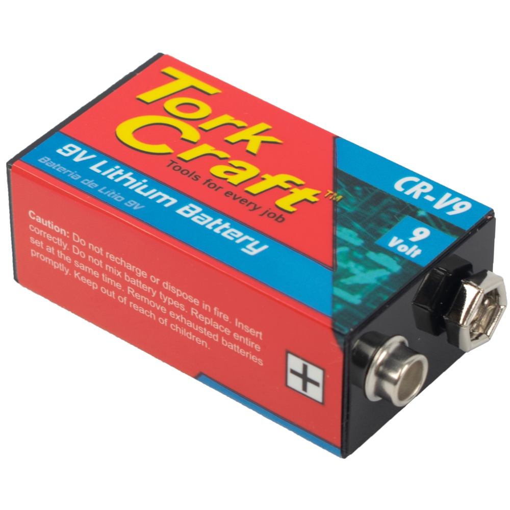 Battery 9V Lithium X1 Per Card (Moq 30)