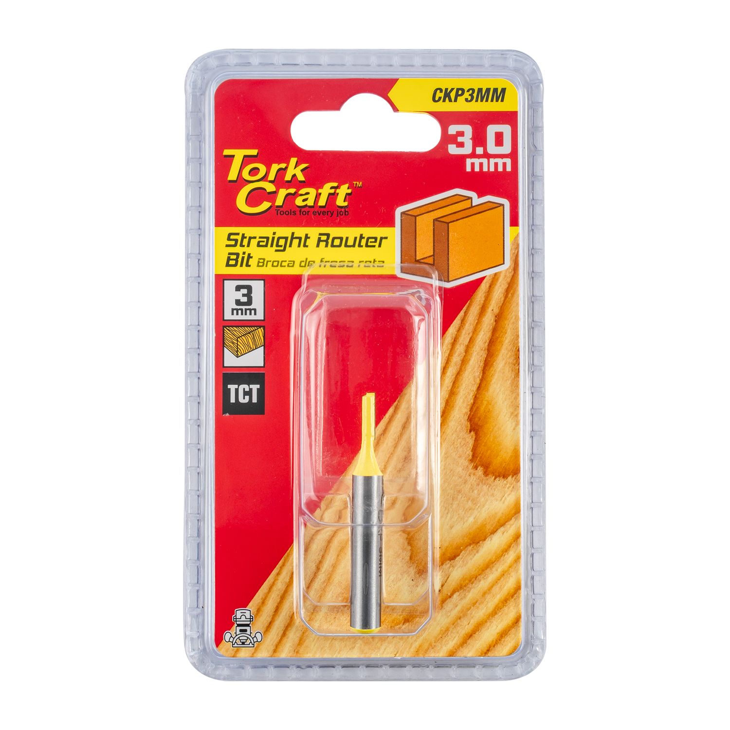 Router Bit Straight 3Mm