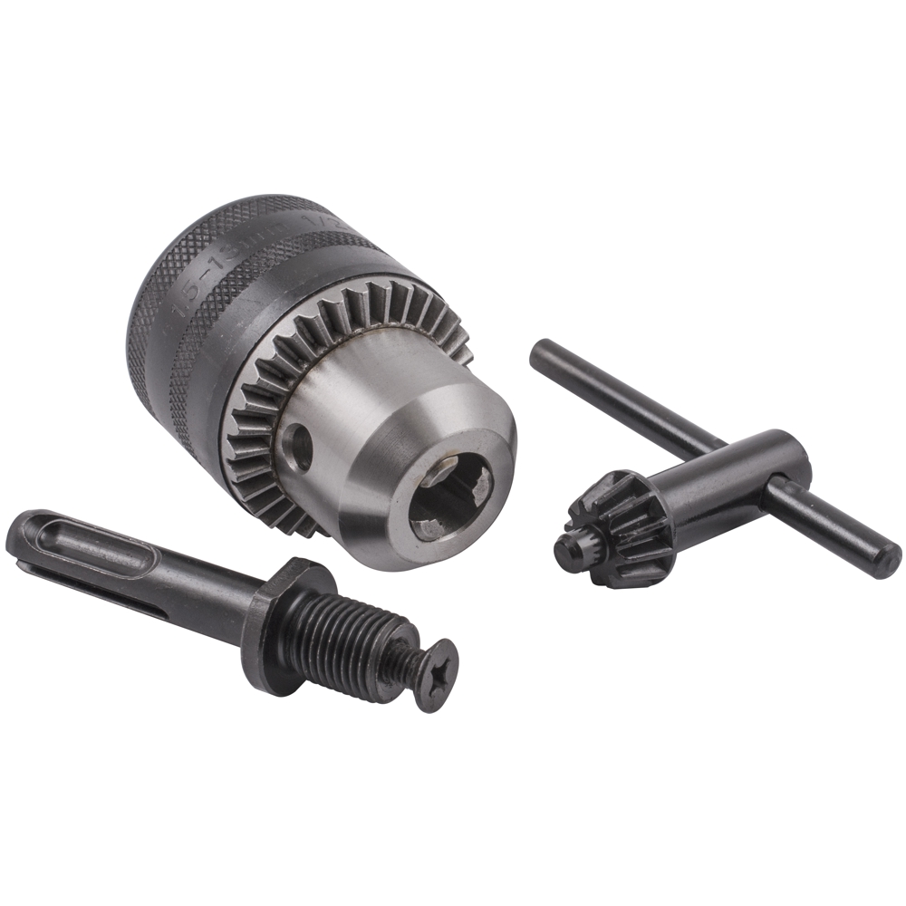 Chuck & Key 13Mm 1/2'X 20Unf & Sds Adaptor