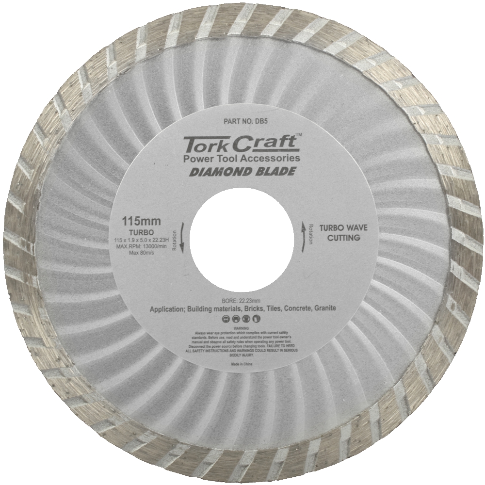 Diamond Blade Turbo 115Mm