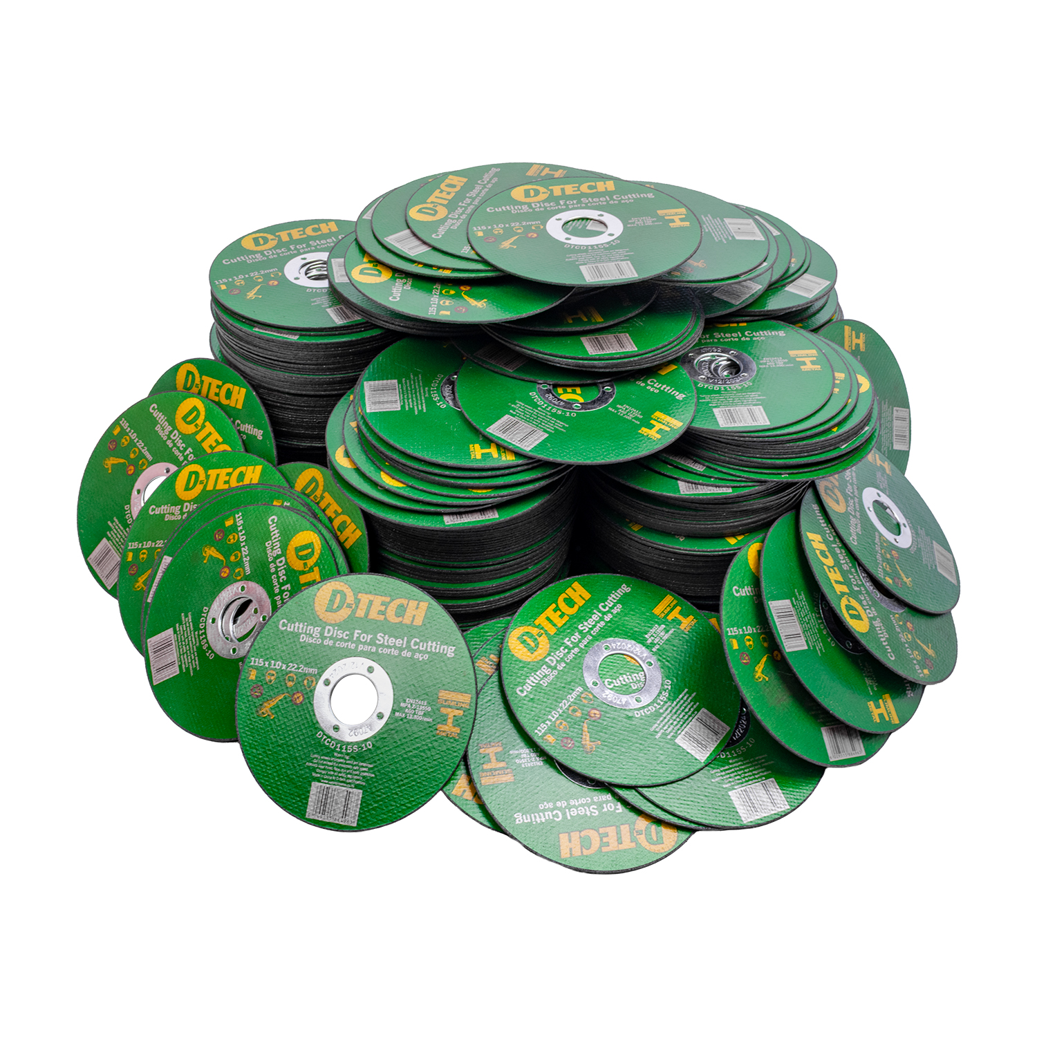 Cutting Disc Industrial Metal 115 X 1.0 X 22.2 Mm 600Pc