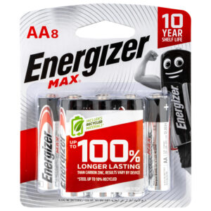 Max Aa Battery-8Pack (Moq12 ) Energizer