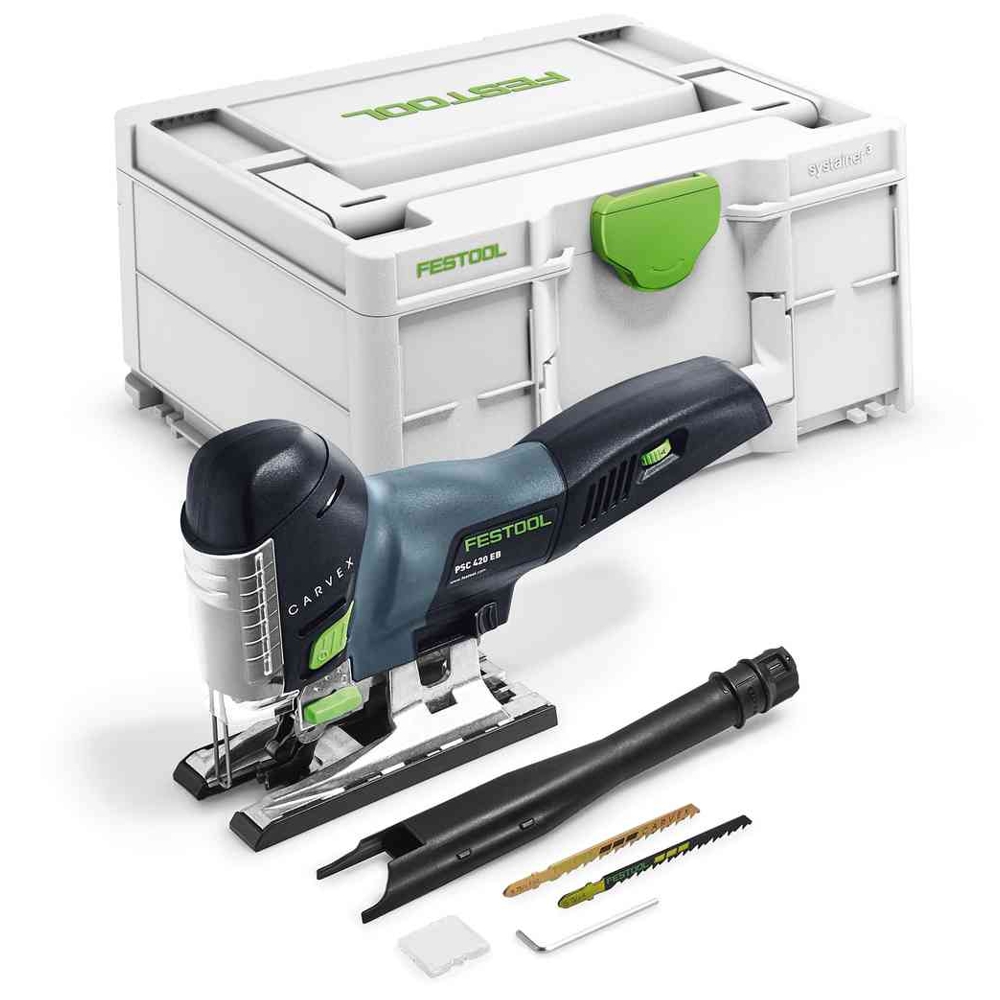 Cordless Pendulum Jigsaw Psc420 Eb-Basic