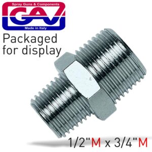 Taper Reducer Nipple 1/2'X3/4'Mm Packaged