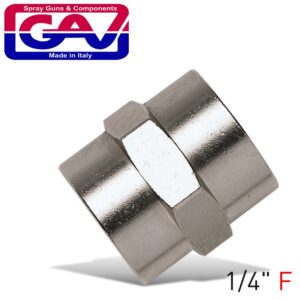 Socket 1/4 X 1/4 F/F