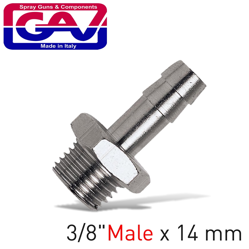 Hose Adaptor 3/8 X 14Mm