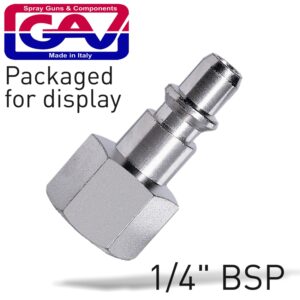 Quick Coupler Inserts Aro 1/4'F 2 Packaged