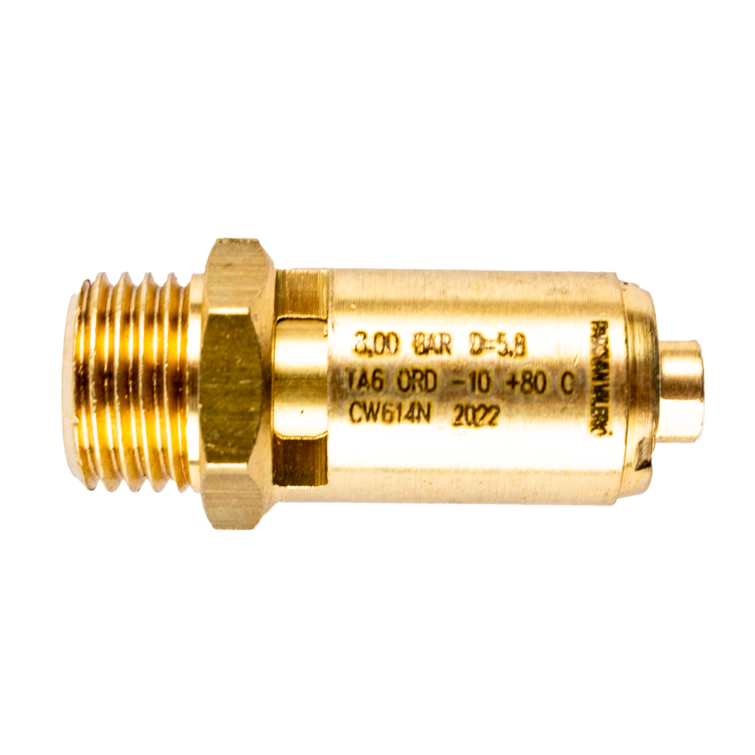 Safety Valve 1/4'Preset 8 Bar