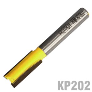 Straight Bit 5/16' (7.9Mm) X 1'(25.4Mm) Two Flute 1/4' Shank