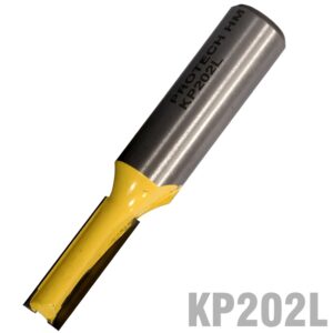 Straight Bit 5/16' (7.9Mm) X 1'(25.4Mm) Two Flute 1/2' Shank