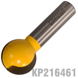 Plunge Cutting Ball 1' X 2' 1/2'Shank