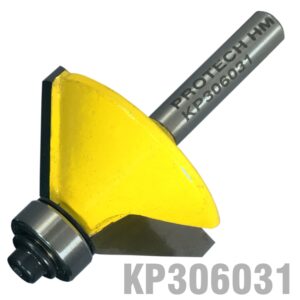 Chamfer Bit 45  1 7/16' X  5/8' 1/4'Shank