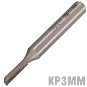 Straight Bit 3Mm X 13Mm Single Flute Metric 1/4'Shank
