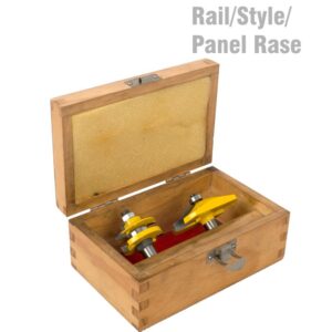 2Pce Rail & Style & Panel Rase