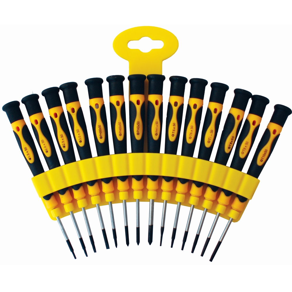 14Pc Precision Screwdriver Set