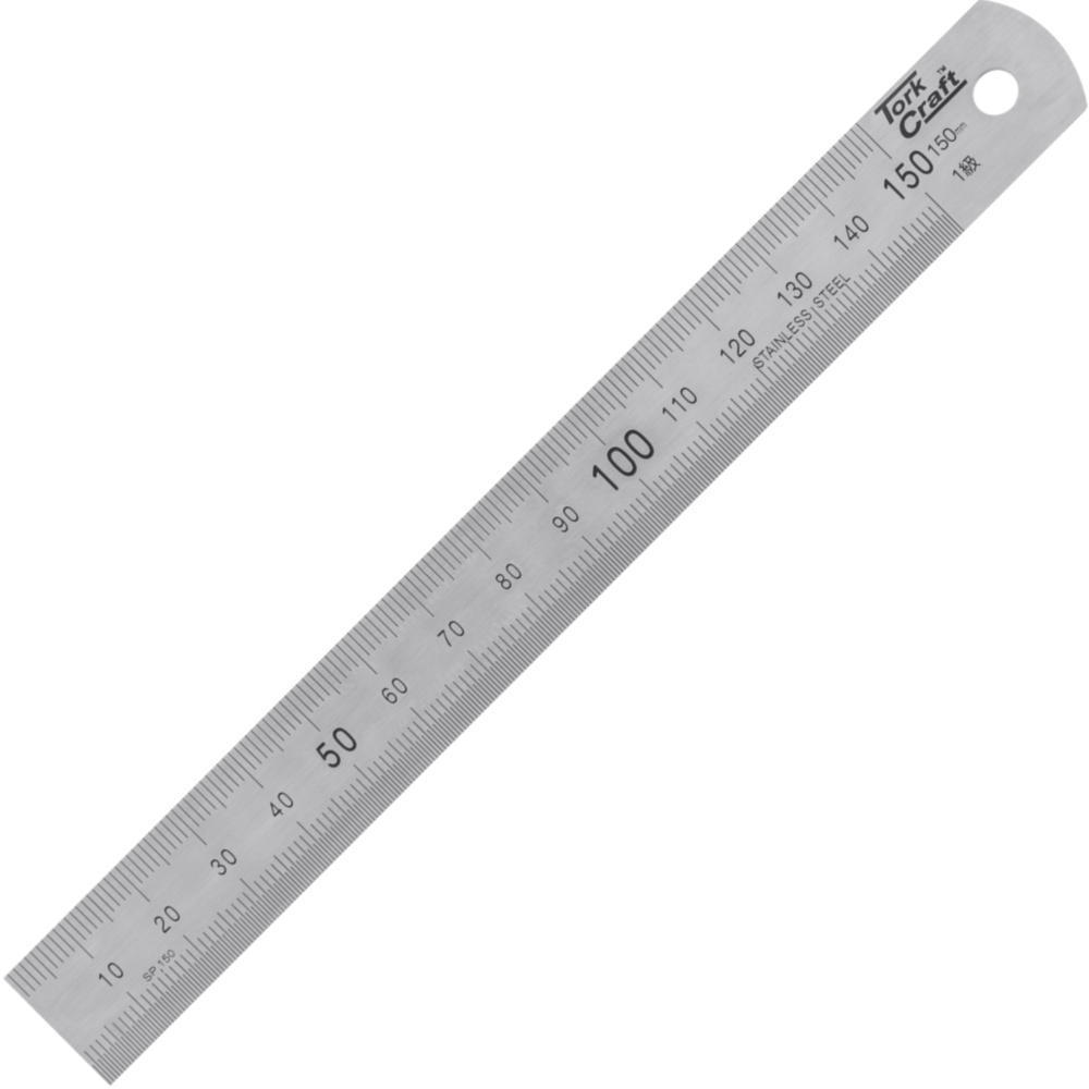 Stainless Steel150X19X0.8Mm Ruler