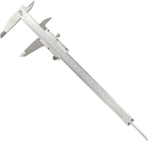 Vernier 200Mm Stainless Steel 0.02Mm Acc. Metric