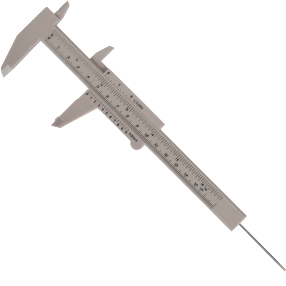 Vernier 150Mm Plastic Metric 0.05 Acc