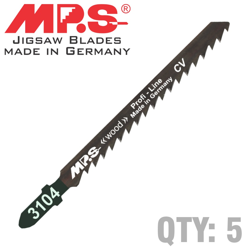 Jigsaw Blade Wood T-Shank 6Tpi T144D