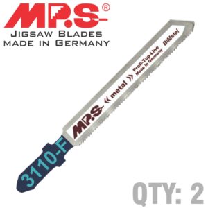 Jisaw Blade T-Shank 75Mm Metal 28Tpi