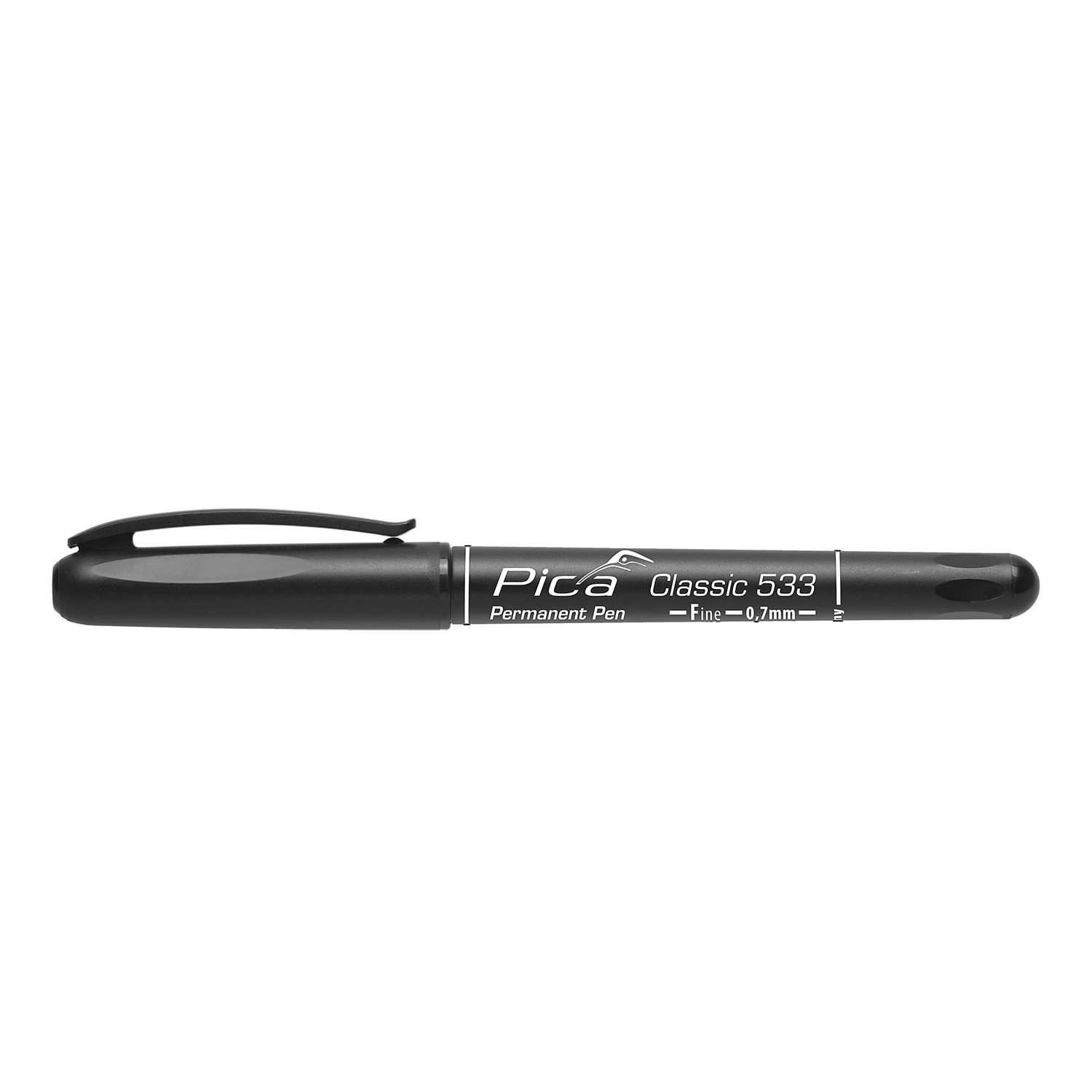 Permanent Pen Black Fine Tip 0.7Mm