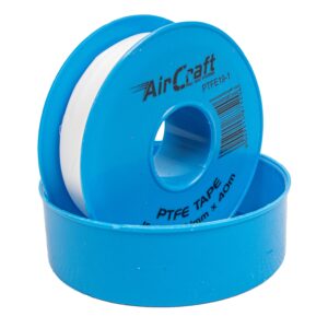 Ptfe Tape 19Mmx0.1Mmx40M Roll Bulk
