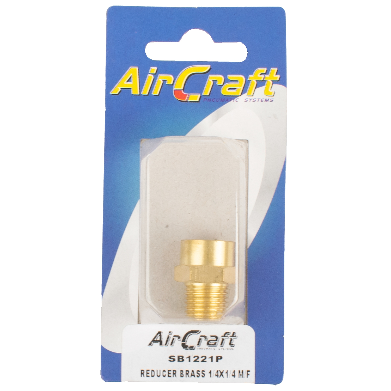 Reducer Brass 1/4X1/4 M/F 1Pc Pack