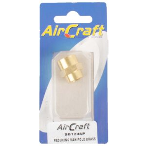 Reducing Manifold Brass 1/8X1/4 F/F 1Pc Pack