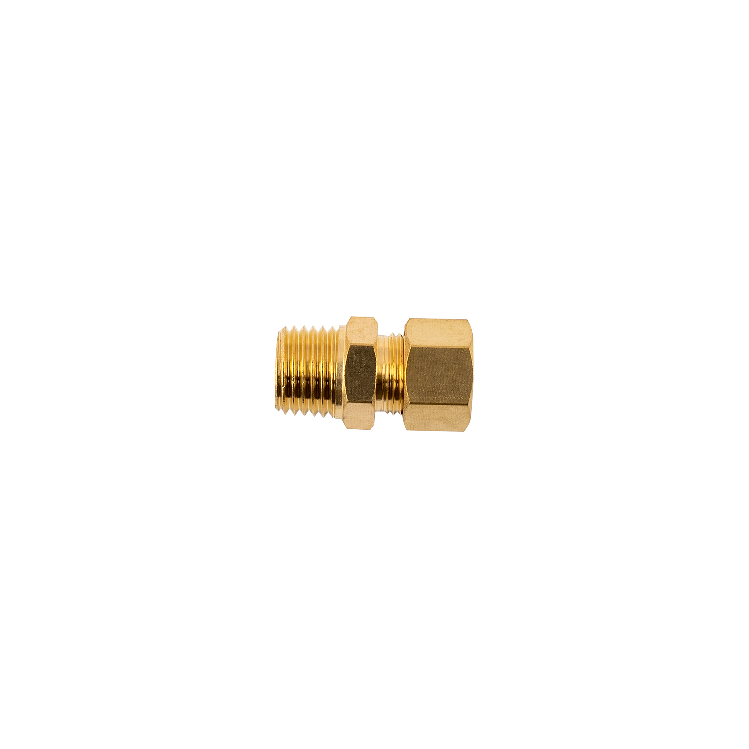 Brass Conical Str. 5/16' Tube X 1/4' M