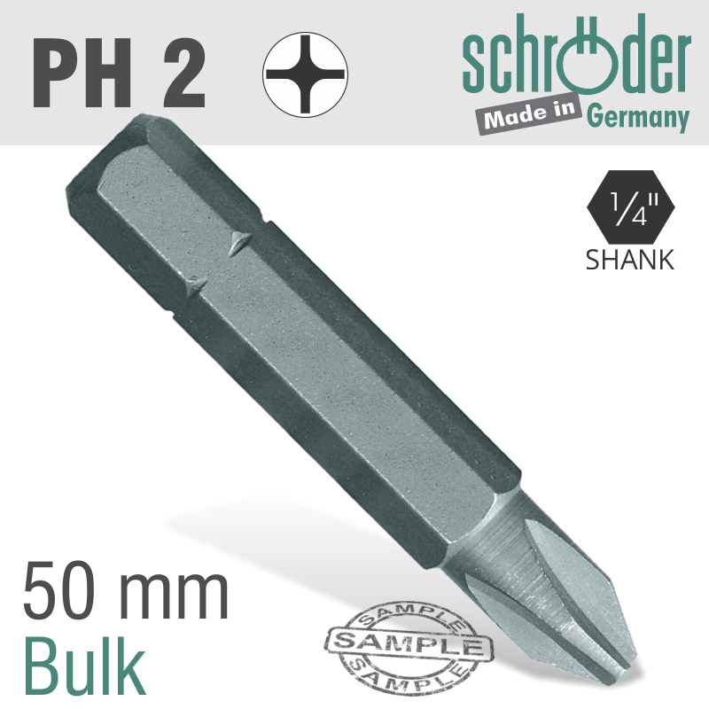 Phil.no.2X50Mm Classic Bit Bulk