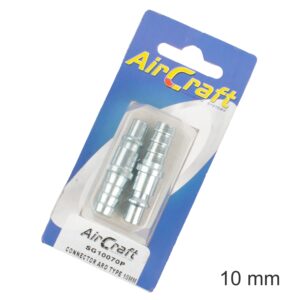 Connector Aro Type 10Mm Hosetail 2Pc Pack