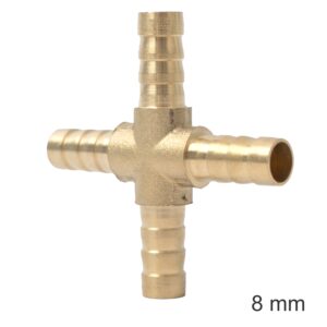 4 Way Hose Connector 8Mm
